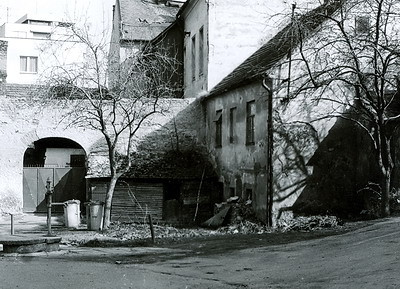 Budoucí pekárna pana Bejšovce v ilici Na Potůčku - foto: archiv městského muzea